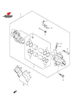 GSX 1400 Front Brake Pads