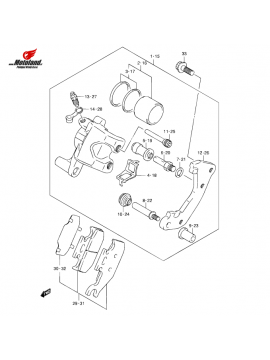 LT-A 750 Front Brake Pads