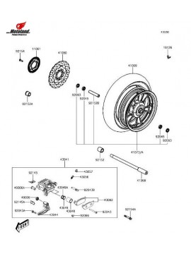J300 Front Brake Pads