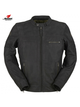SHEPARD VENTED Leather Jacket