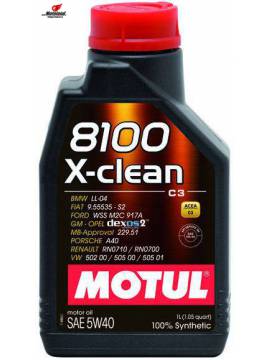 8100 X-CLEAN 5W-40 1L