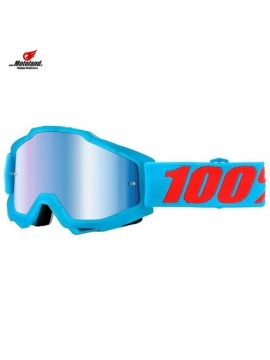 ACCURI GOGGLE ACIDULOUS CYAN- CLEAR LENS