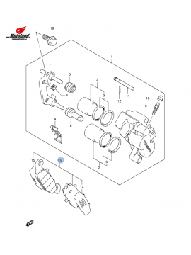 DL 1000 & DL 650 Front Brake Pads