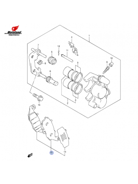 SV 650 Front Brake Pads