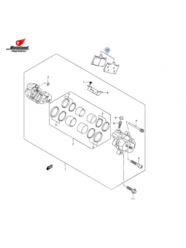 GSF 1250&650 GSX 1250&650 F Front Brake Pads