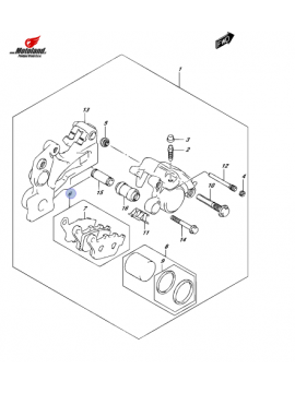 Suzuki Rear Brake Pads