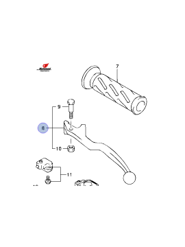 Suzuki Brake Lever Rear