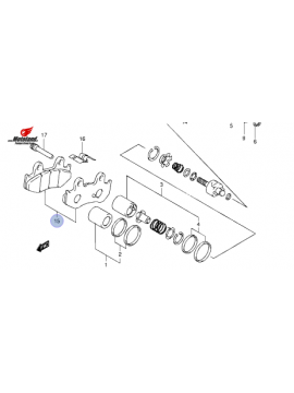 Suzuki Rear Brake Pads