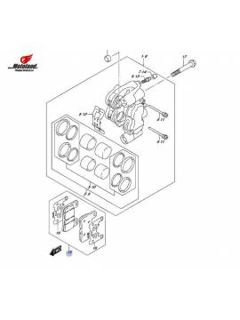 SUZUKI DL 1000 L8-L9 Zavorne Ploščice Spredaj